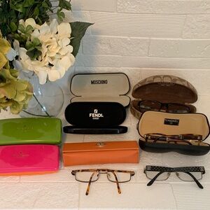 Designer Eyeglass and Cases Collection